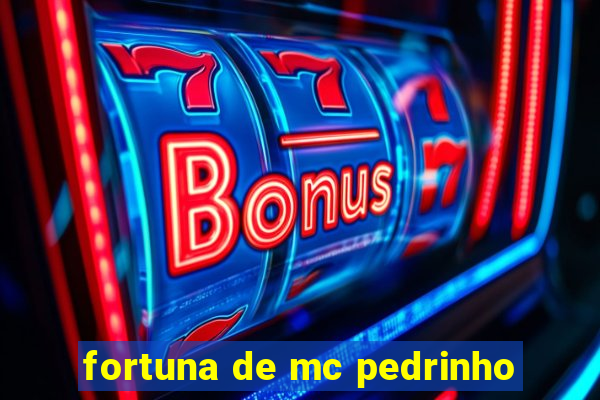 fortuna de mc pedrinho